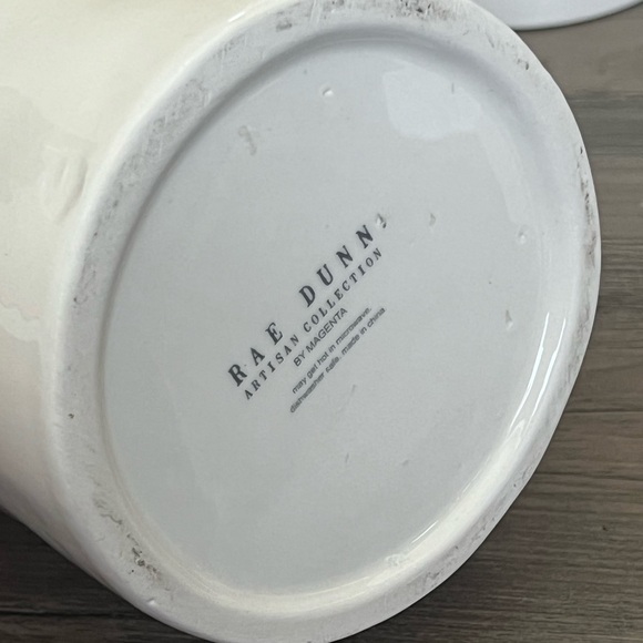 Rae Dunn Ceramic Canisters Set 1 2 3 With Lids Storage - Picture 6 of 10